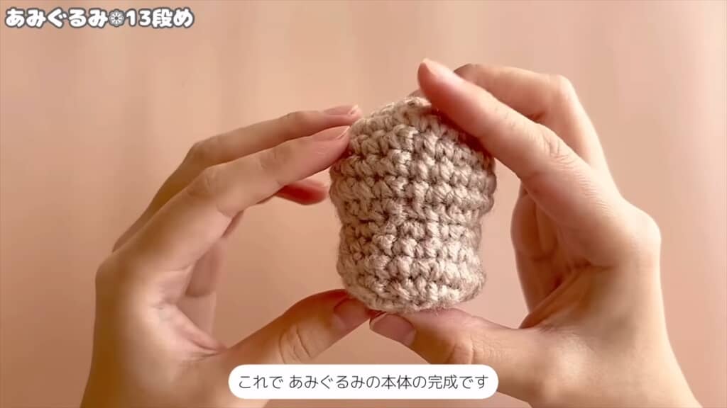 100均の材料であみぐるみを作る方法