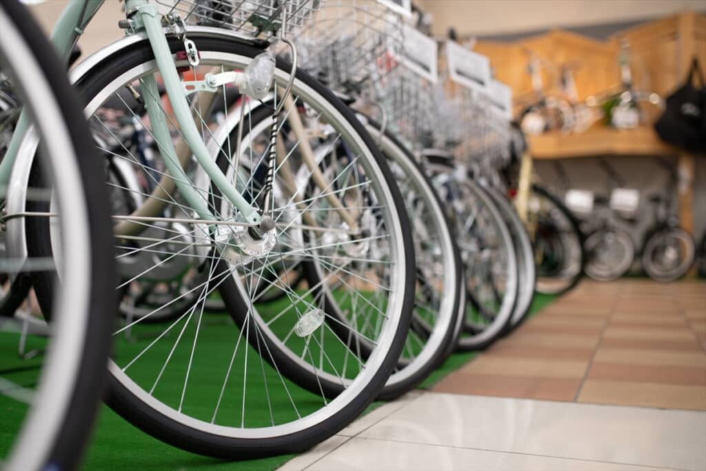 サイクルショップのイメージ写真