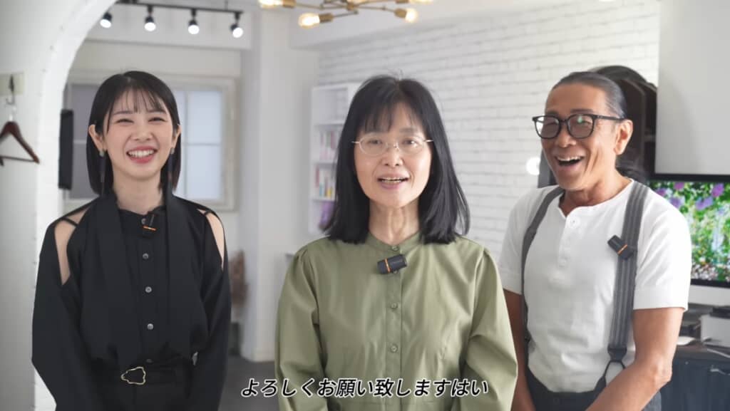 メイク前のはなちゃんさん（ビフォー）