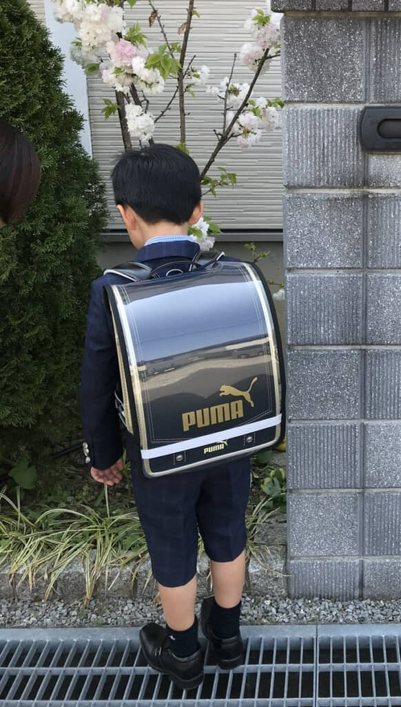 小学校入学当時の長男くん