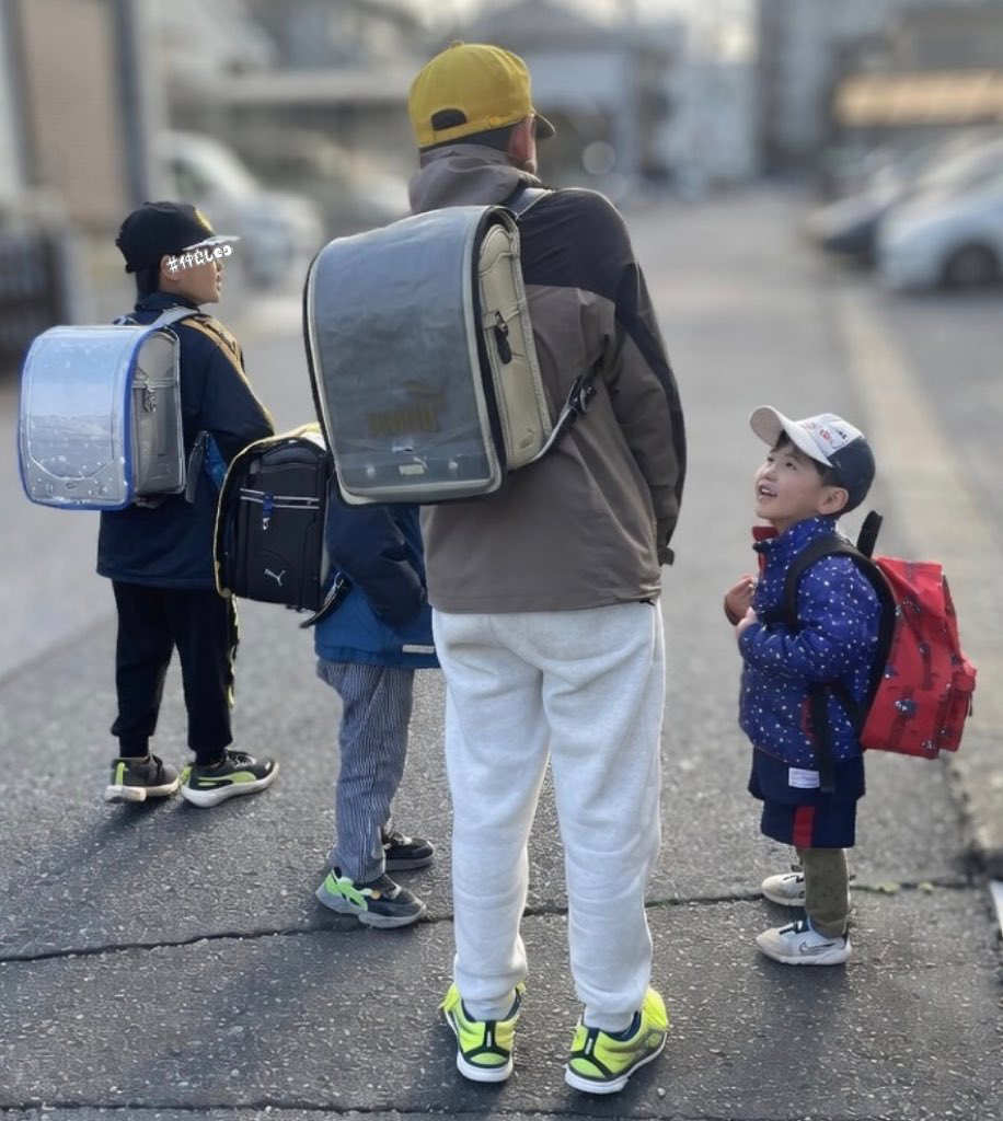 6年後、すっかり頼もしいお兄ちゃんになりました