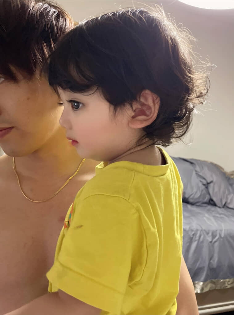 天使のようなふわふわの髪がかわいい