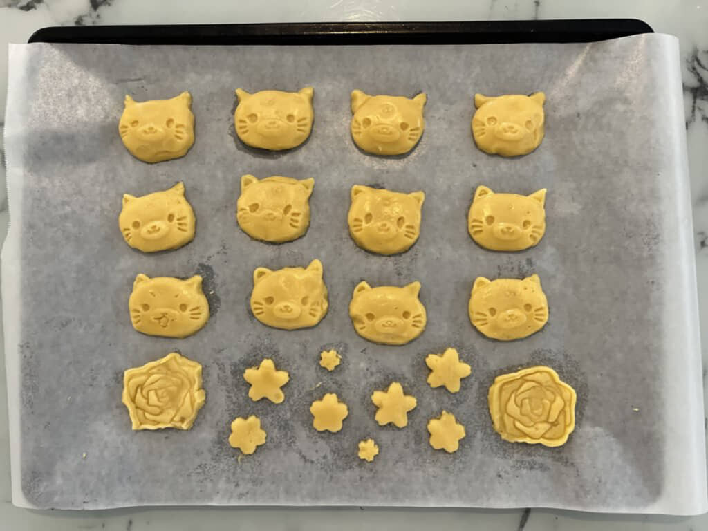 かわいい猫ちゃんのクッキー