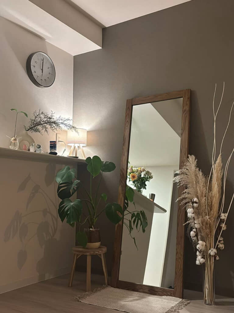 小物使いもおしゃれ