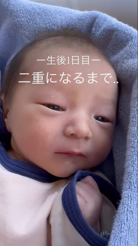 生後1日目のれあくん