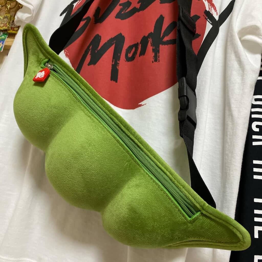 ひとめぼれして購入した枝豆のポシェット