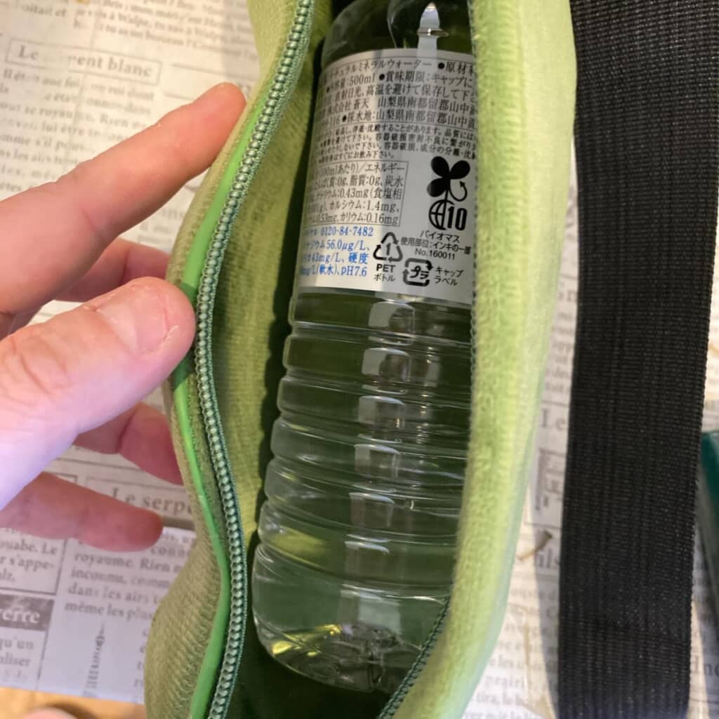 500ミリのペットボトルも入ります！