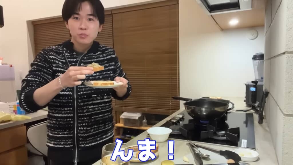 亀梨和也の手料理を食べる鈴木福