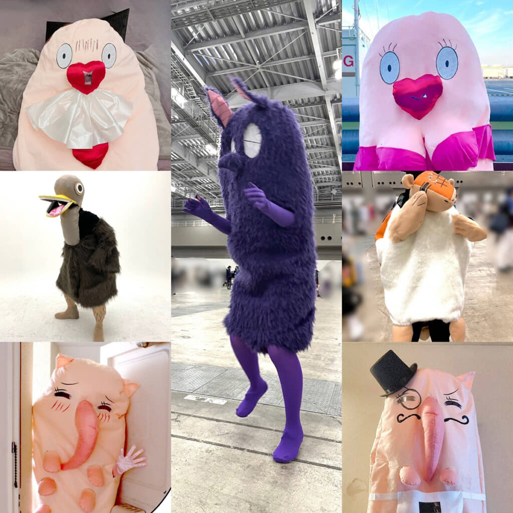 バラエティー豊かな『吸血鬼すぐ死ぬ』のキャラたち