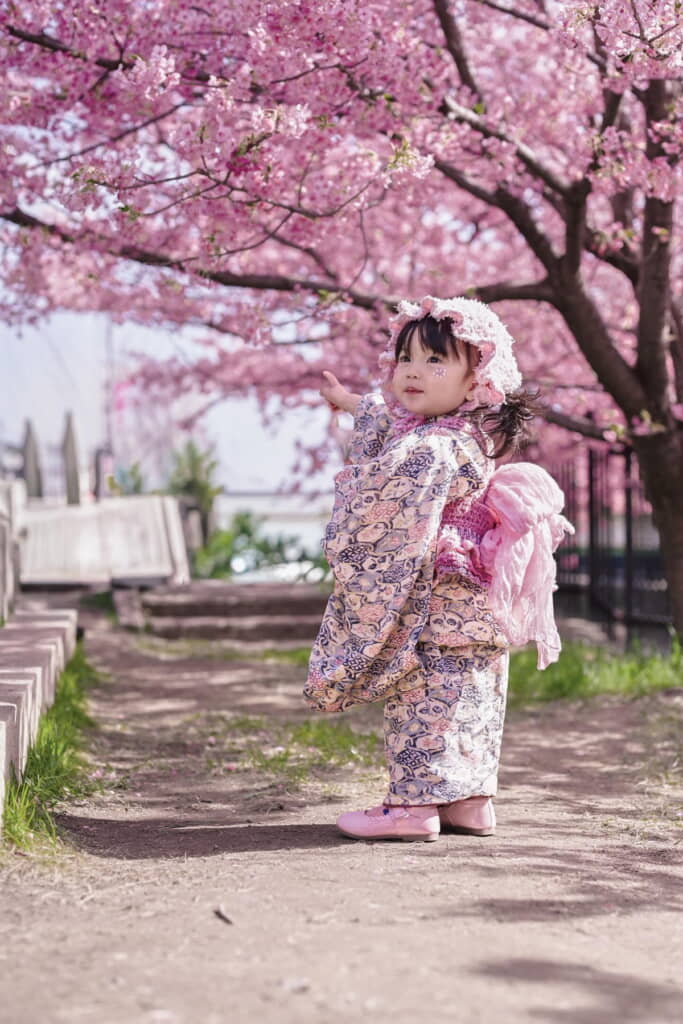 おしゃれな和洋折衷コーデに