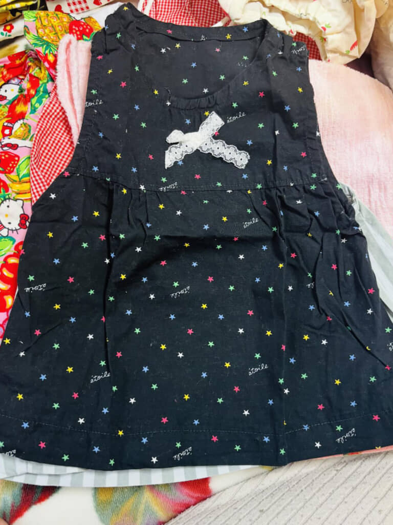 星柄ワンピース