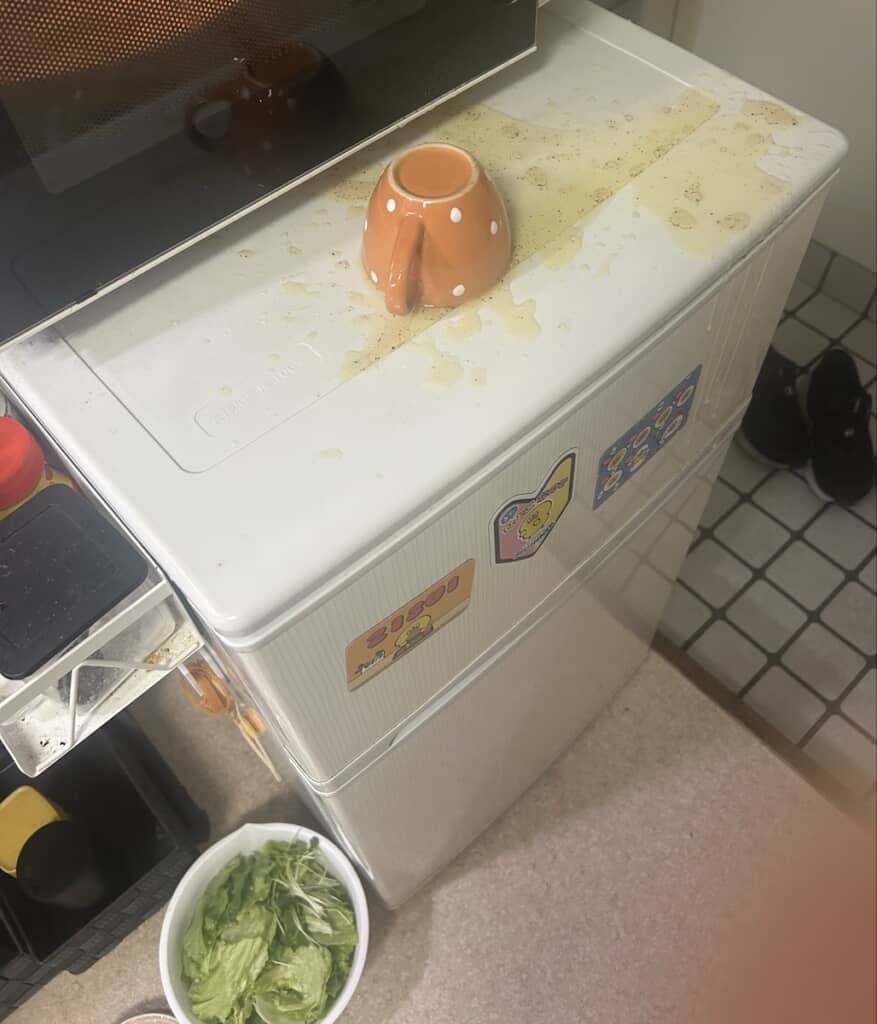 せっかく作ったドレッシングが全て冷蔵庫に!