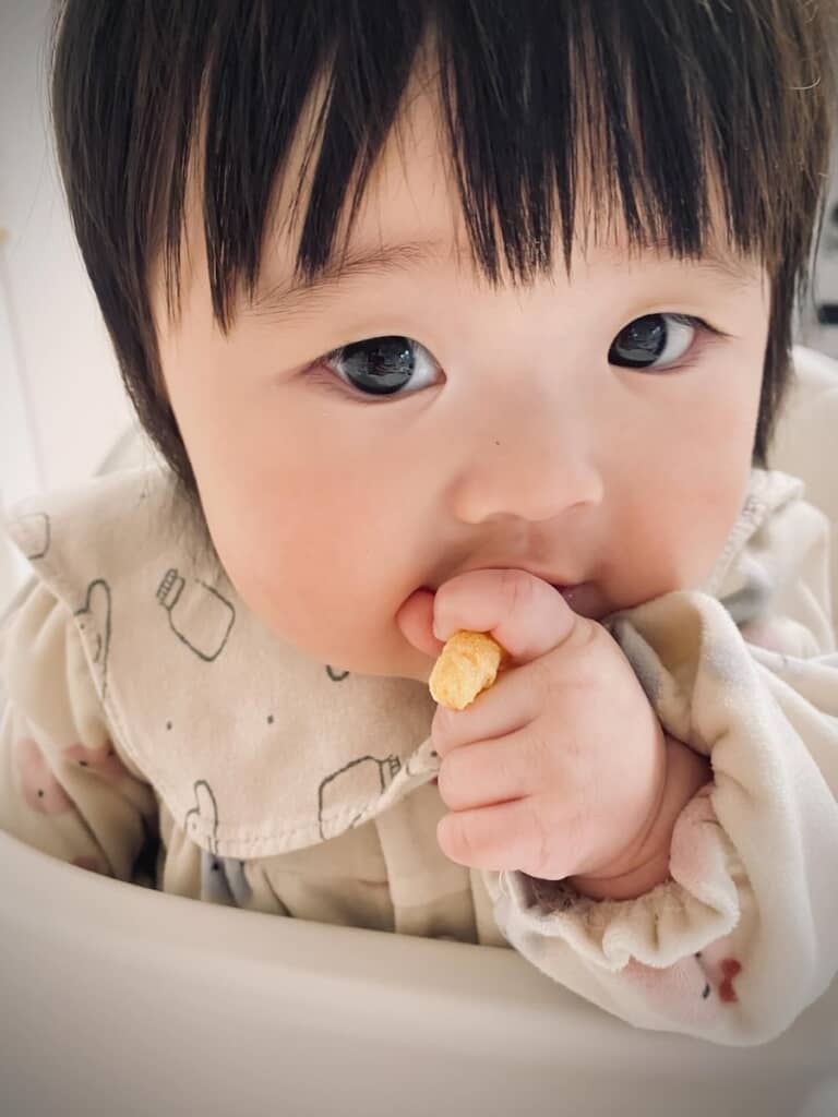 前髪カット前のかなちゃん