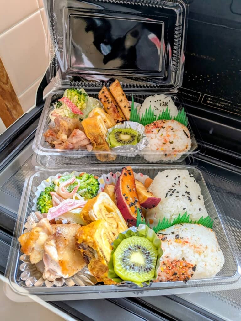 母への愛が詰まった手作り弁当
