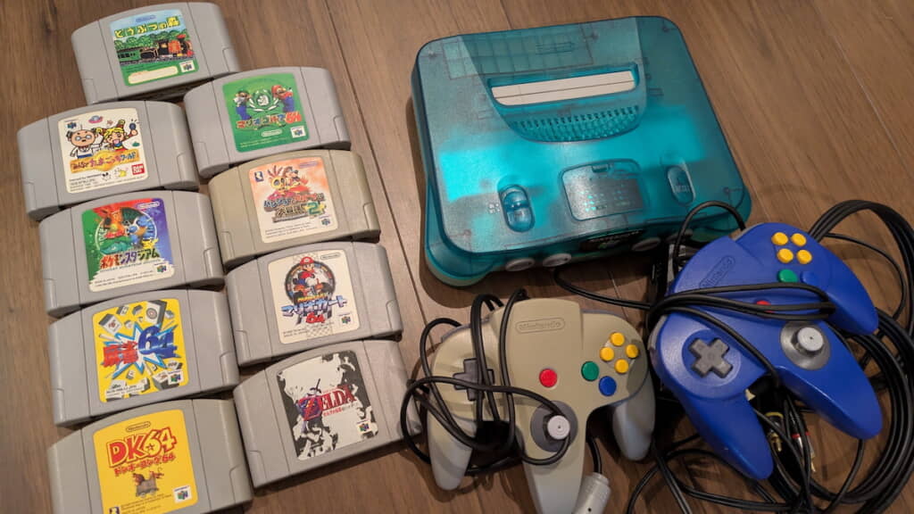 まさかのNINTENDO 64とそのソフトたち