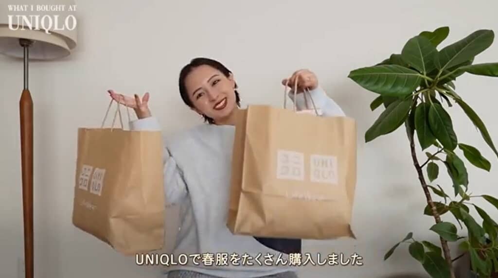 UNIQLOで春服を購入しました