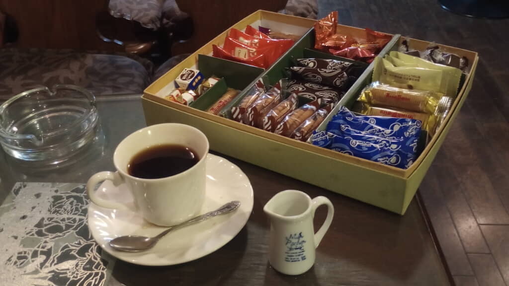 お茶菓子がたくさん！