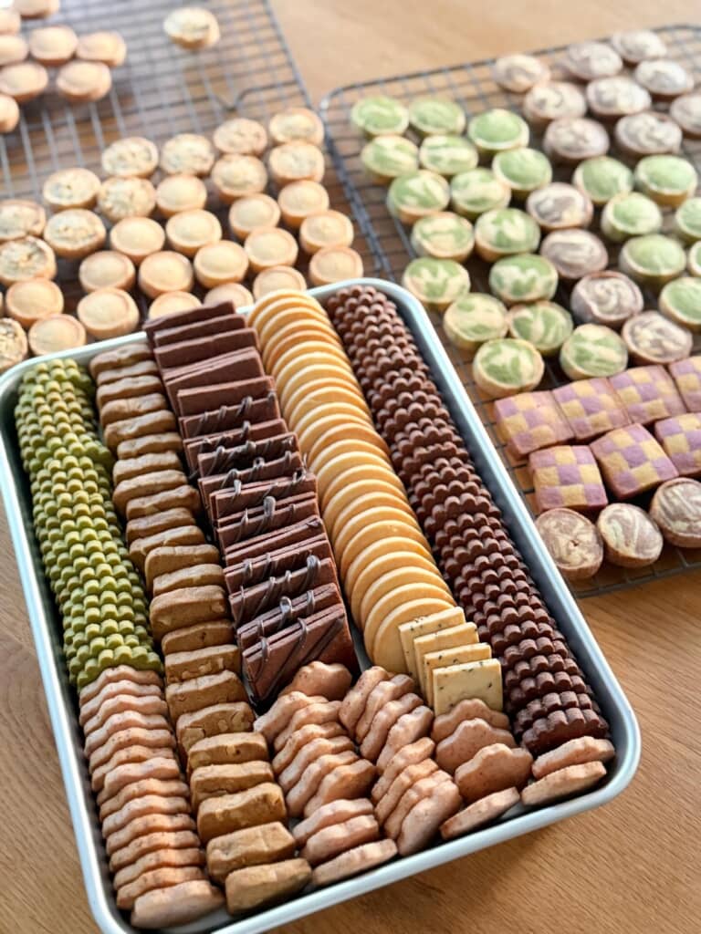 急きょ焼き上げたクッキー