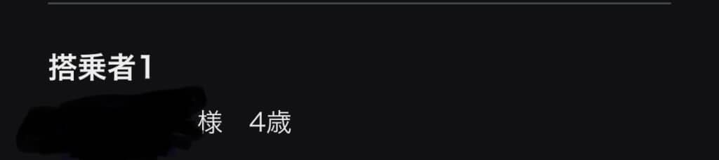 飛行機予約でまさかの入力ミス