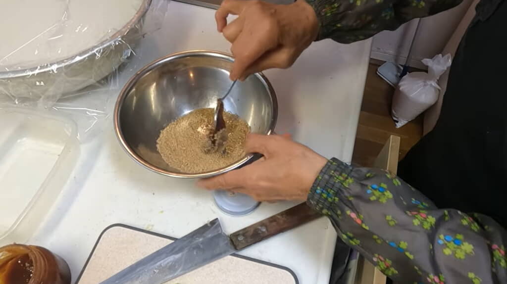 塩分控えめの味付け