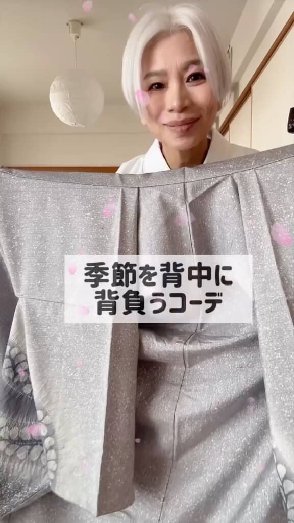 桜柄を着る季節はいつ？