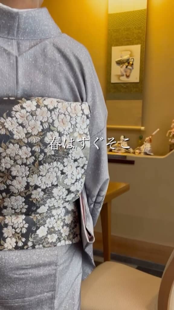 後ろ姿も美しい