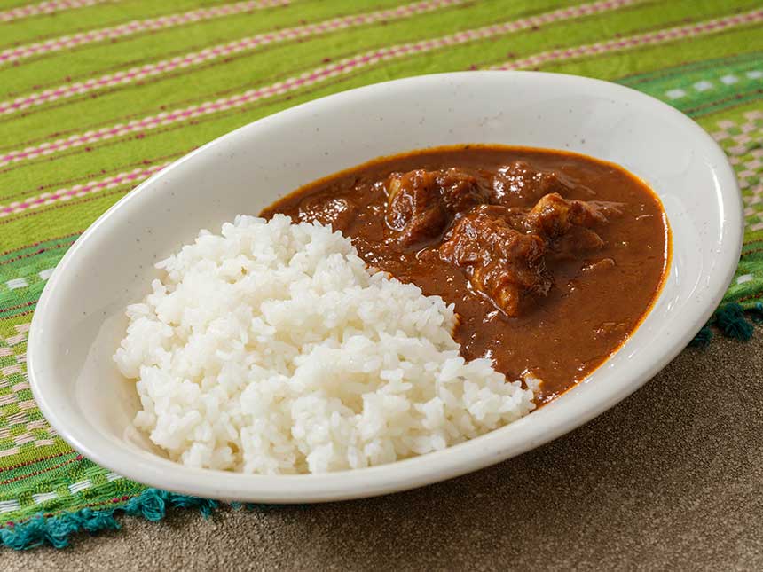 「ビーフカリー（中辛）／1200円」