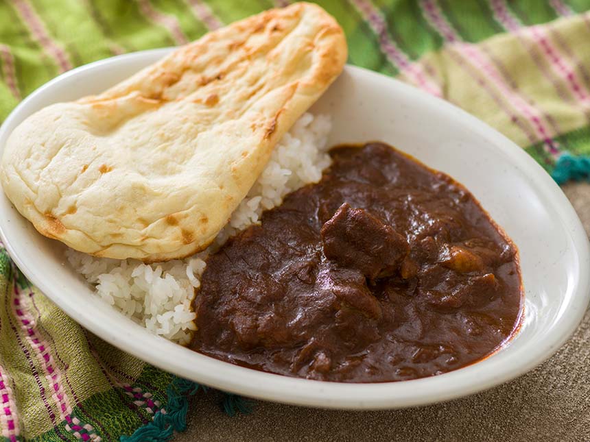 「ビーフカリー（中辛）／1100円」