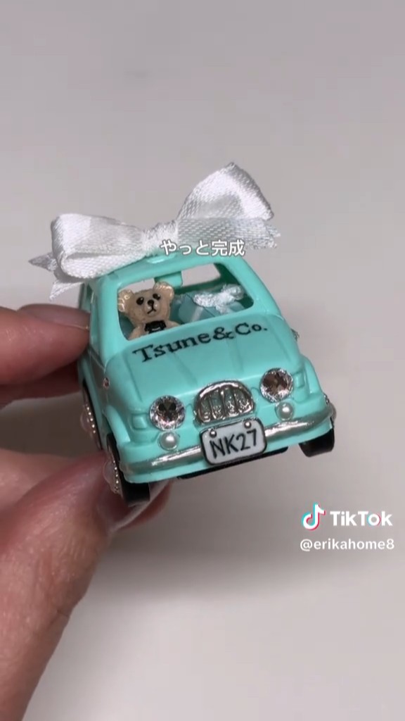 ティファニー風のミニカーの完成！