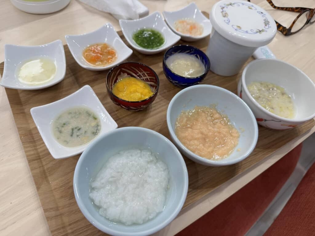 別の日の離乳食もすごい