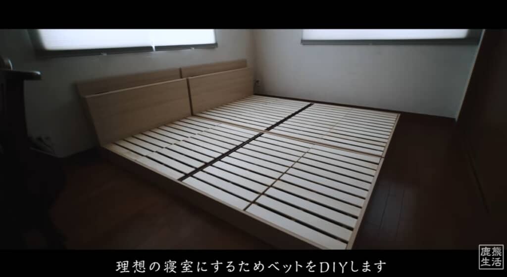 マットレスを取り外します