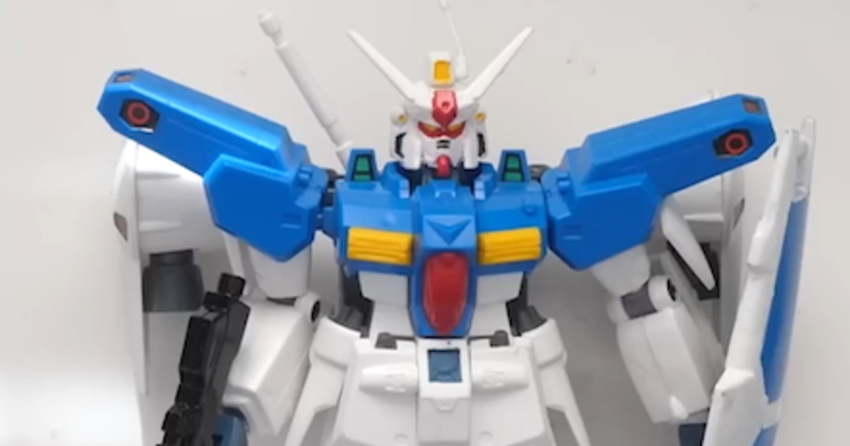 550円のジャンク品ガンプラ→モデラーが大改修すると…… 「かっこよすぎ