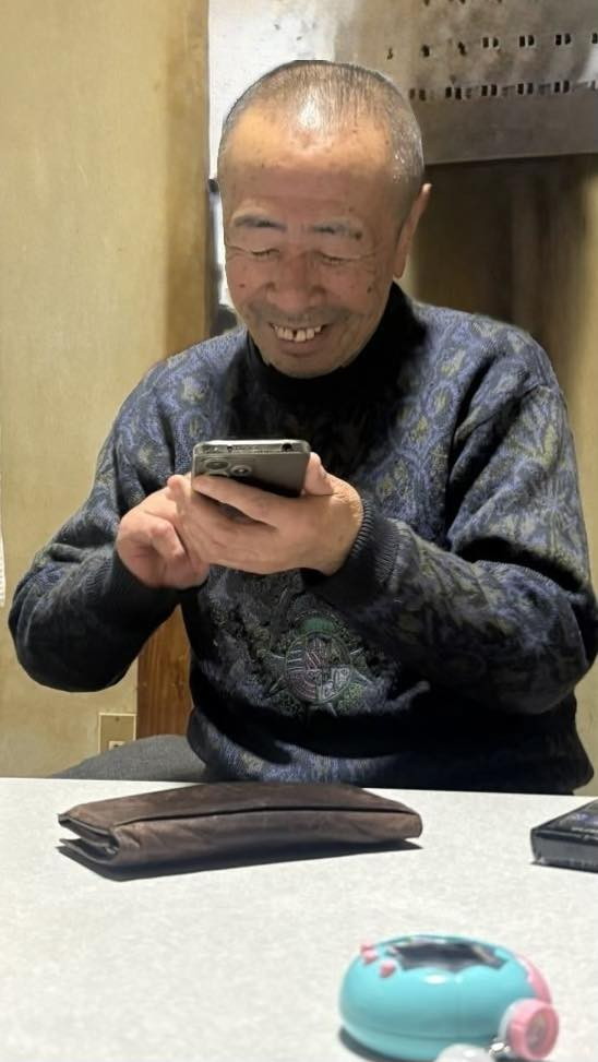 なんてうれしそうなのでしょう……