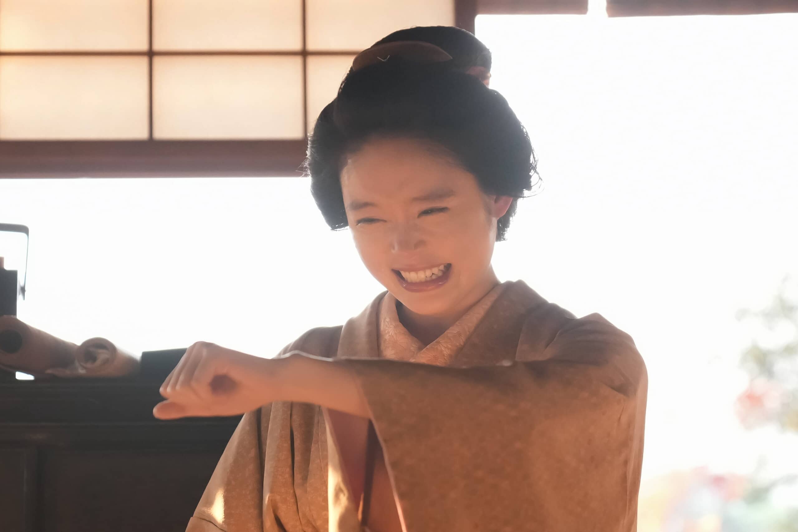 ヒロインを演じた高石さん (C)NHK