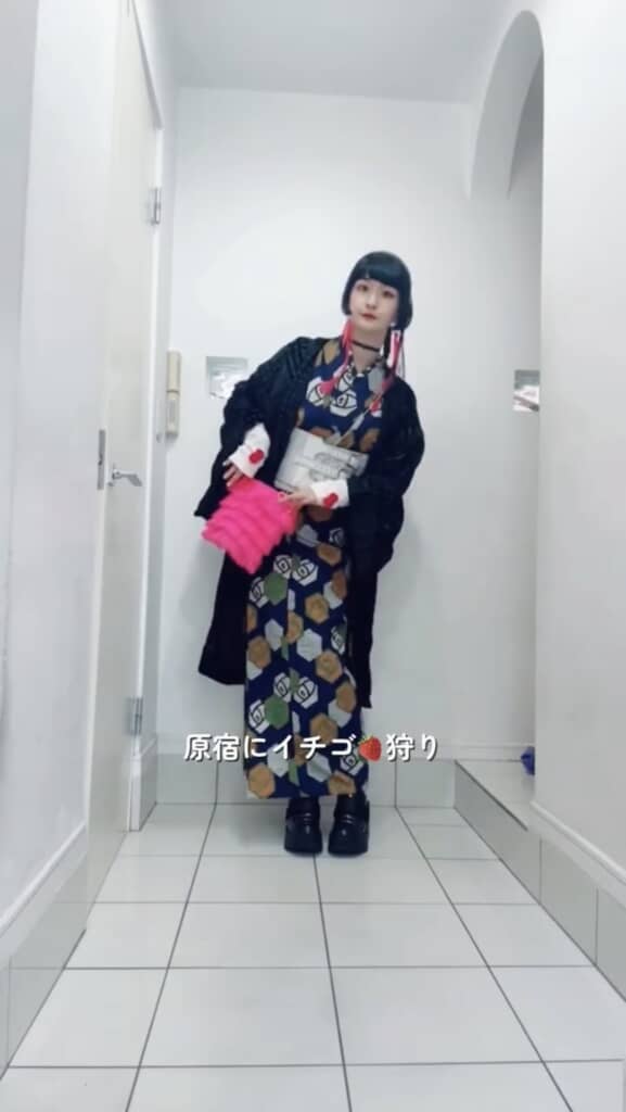 原宿にぴったりのコーディネートが完成！