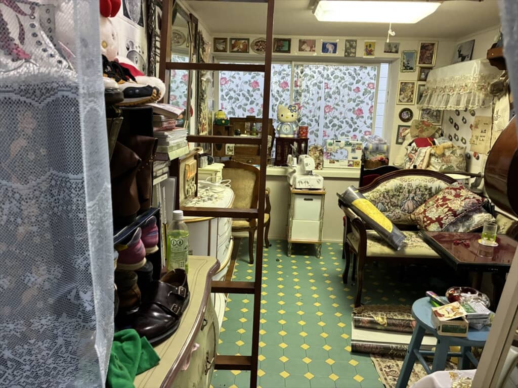 家族から「ハウルの嫁の別荘」と言われたという自宅