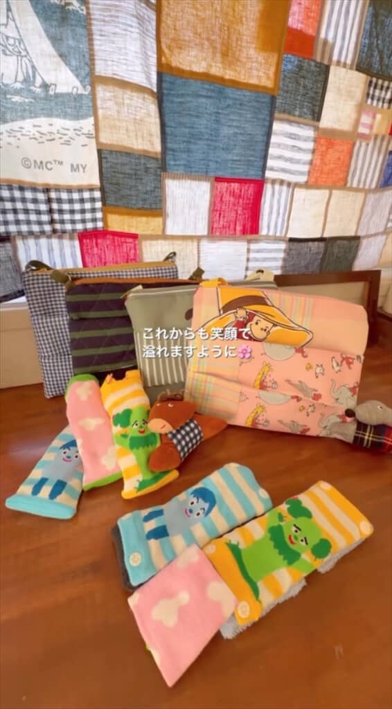 保育士がエプロンをリメイクして作るお散歩バッグ