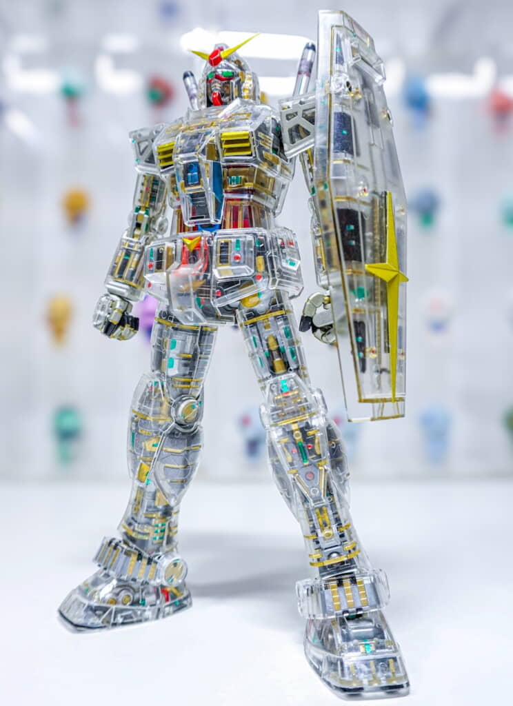 メカメカしい透視図なガンダム