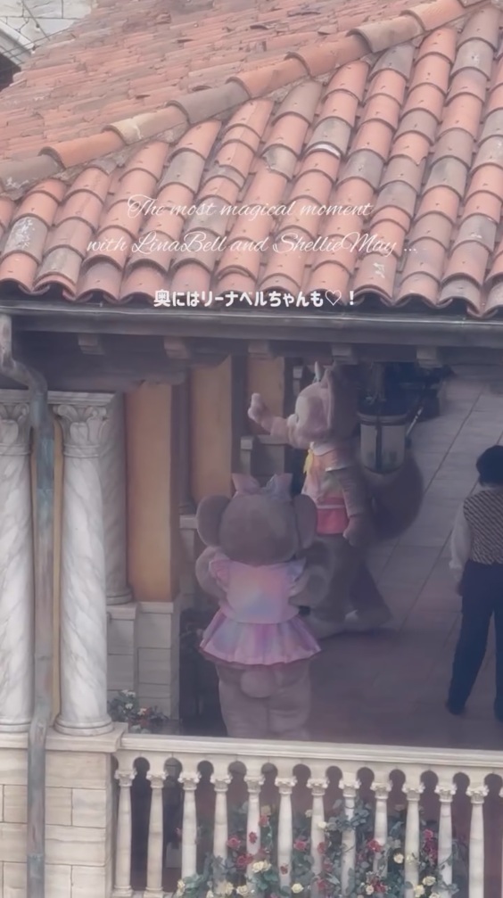 奥にはリーナ・ベルちゃんもいます