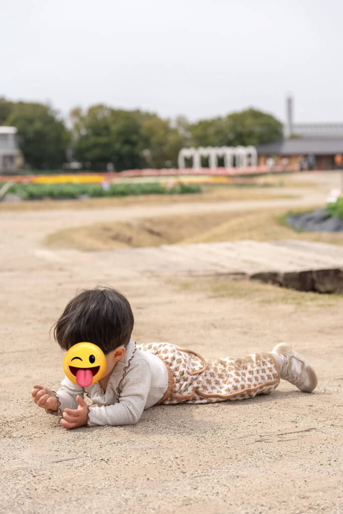 全身砂まみれになっちゃいました