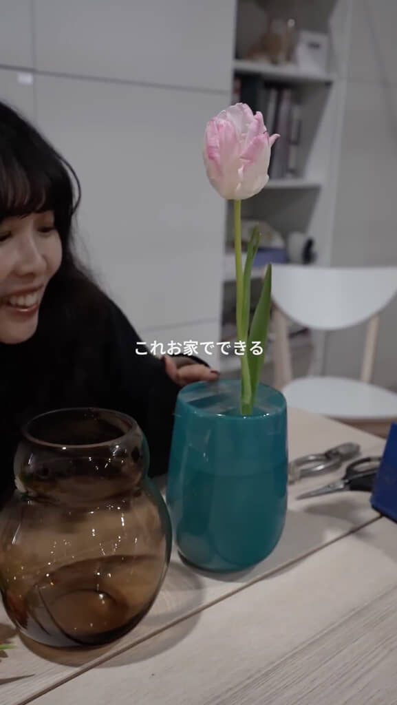 お花が綺麗に生けられました