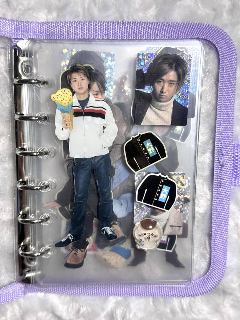 20数年前にゲットした嵐の特典シール