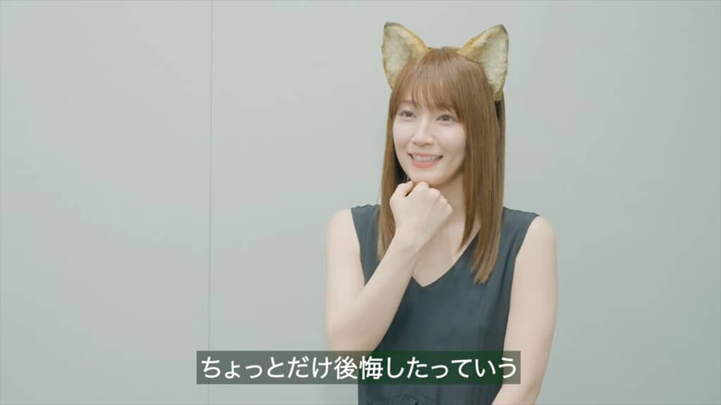 4年ぶりにどんぎつねを演じた吉岡里帆