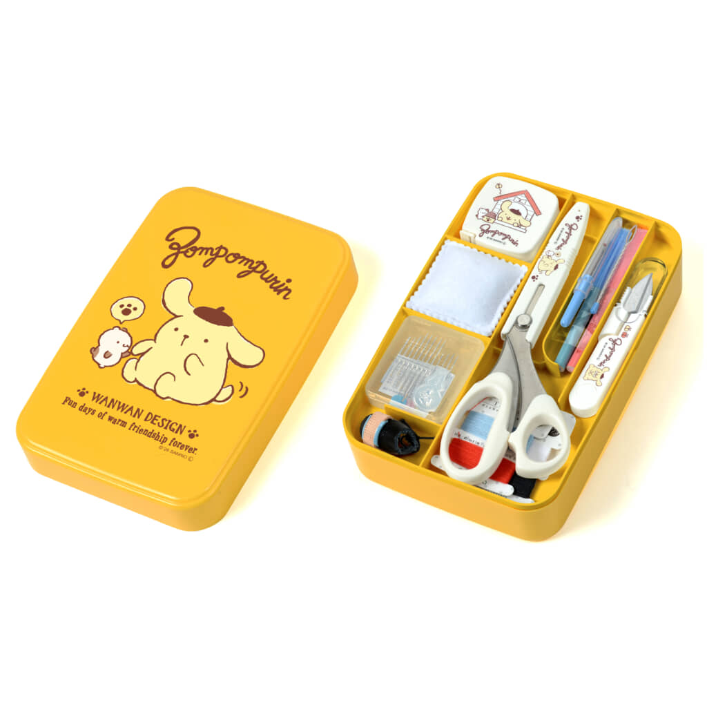 サンリオ ポムポムプリン ソーイングセット うす型タイプ