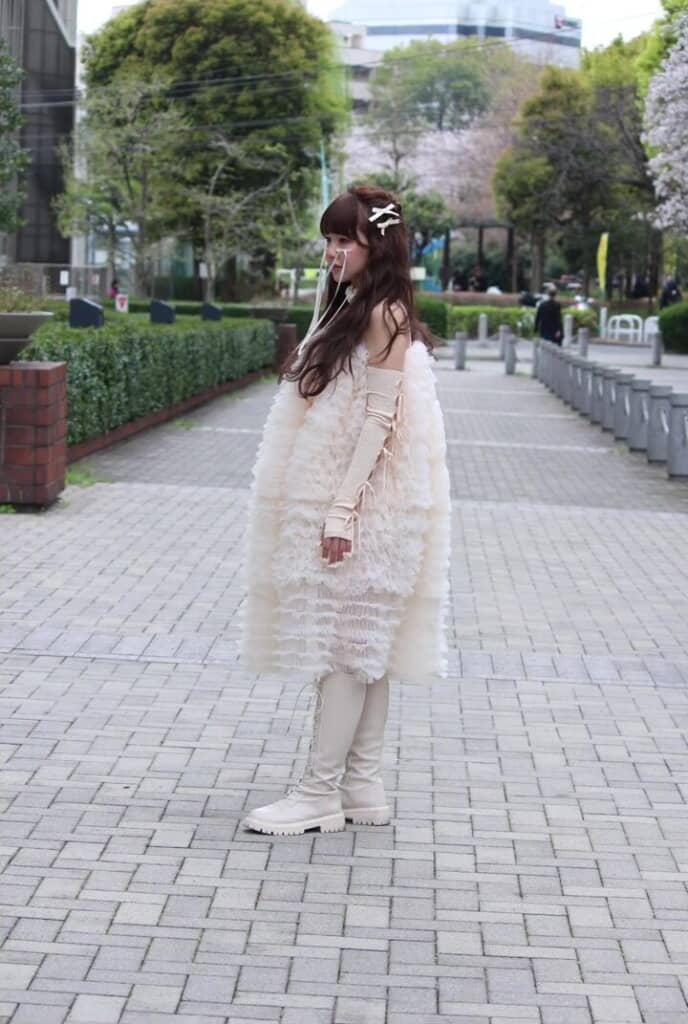 ボリューミーなシルエットがかわいい