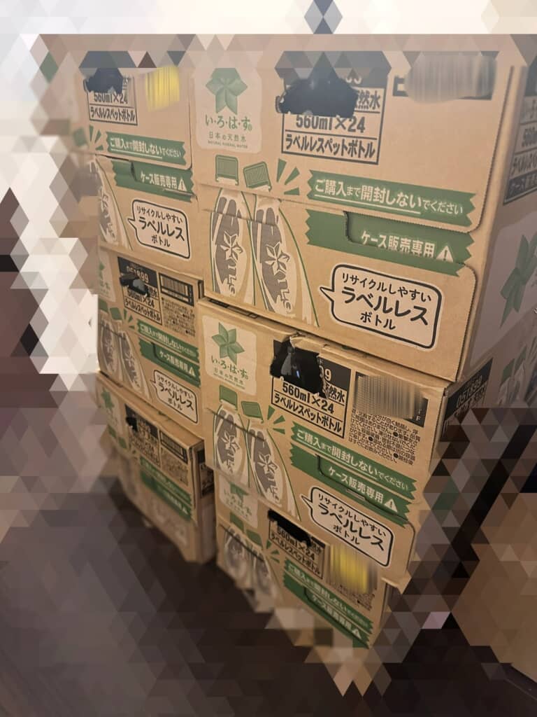 大量に注文してしまったい・ろ・は・す