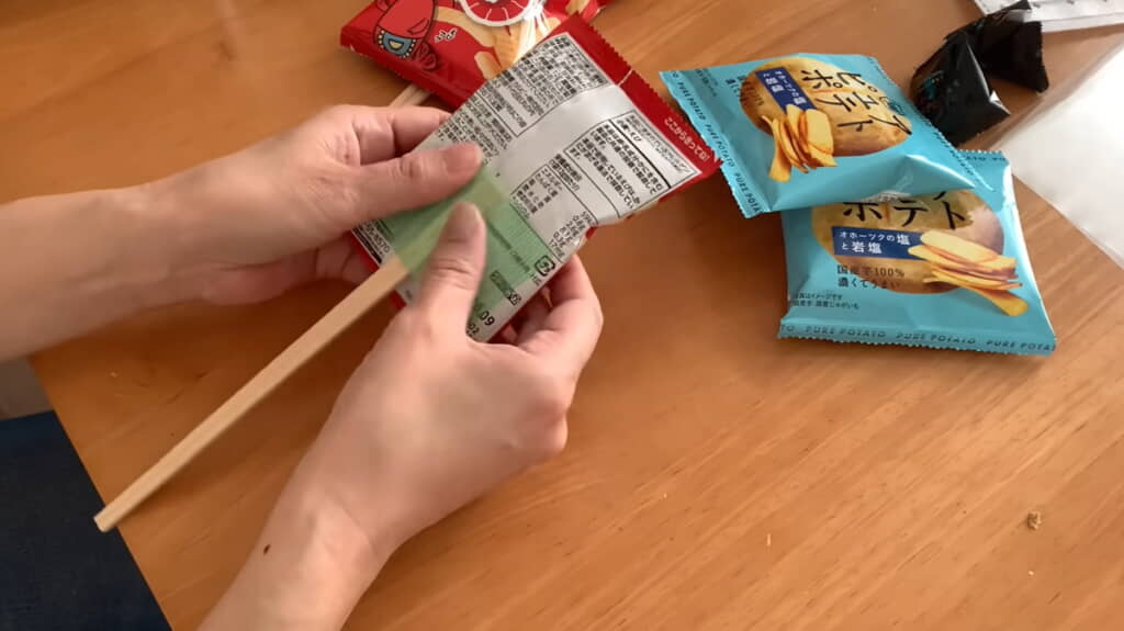 お菓子のブーケを作ります