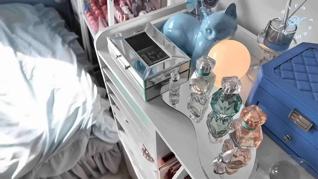 猫ちゃんランプがかわいい