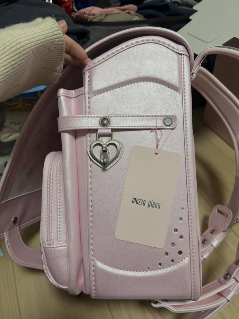 ナスカンがハートの形に