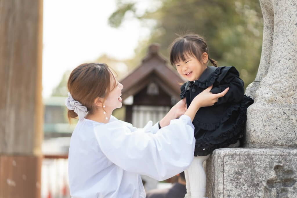 お姉ちゃんも楽しそう!